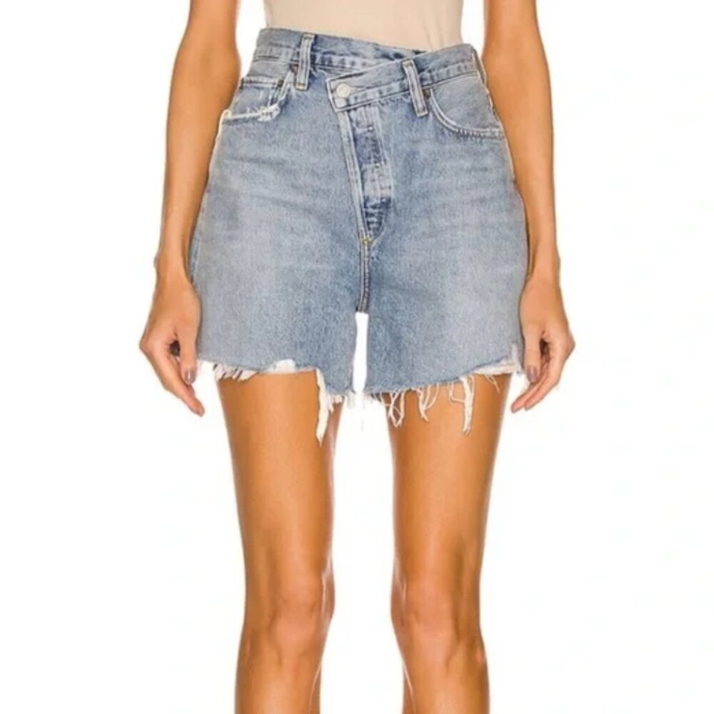 AGODLE Criss Cross Shorts Size 28